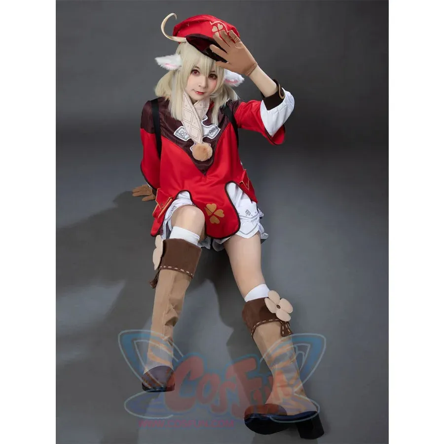 Game Genshin Impact Klee Cosplay Costume C00044