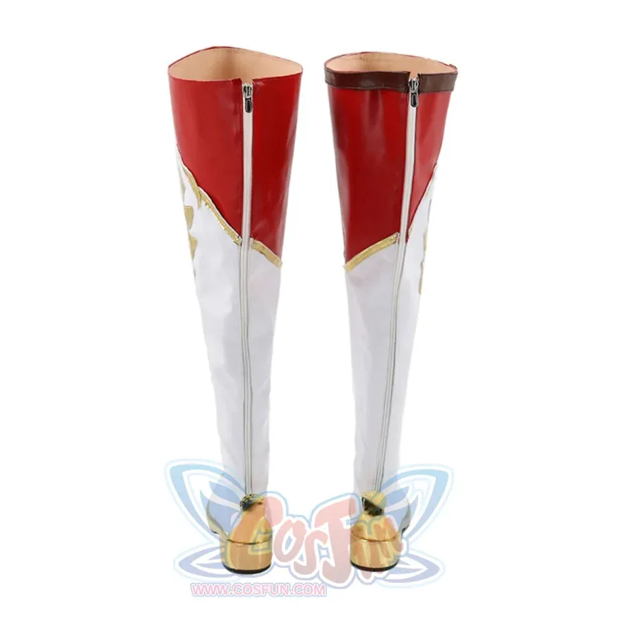 Genshin Impact Amber Cosplay Shoes Women Boots C00087