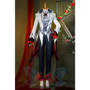 Genshin Impact Arlecchino The Knave Cosplay Costume C08268  AA