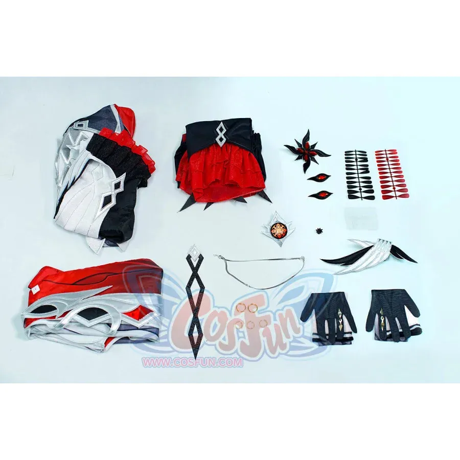Genshin Impact Arlecchino The Knave Cosplay Costume C08268  AA