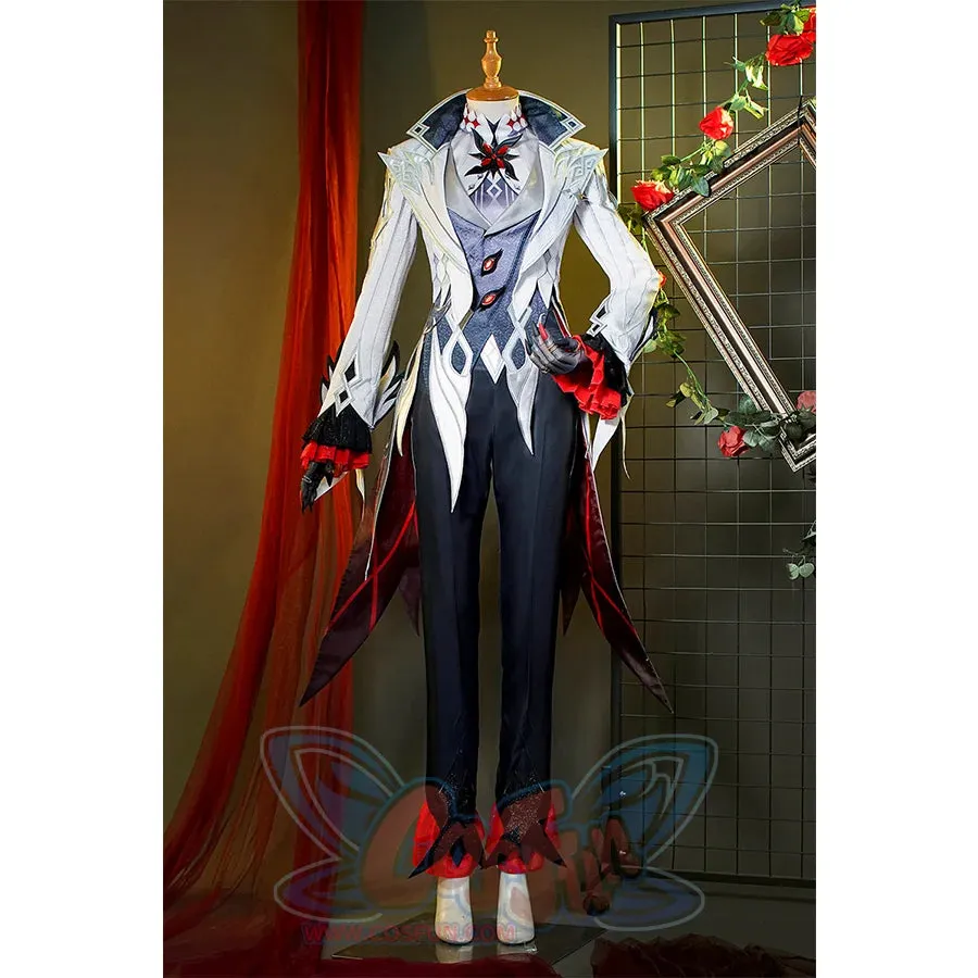 Genshin Impact Arlecchino The Knave Cosplay Costume C08268  AA