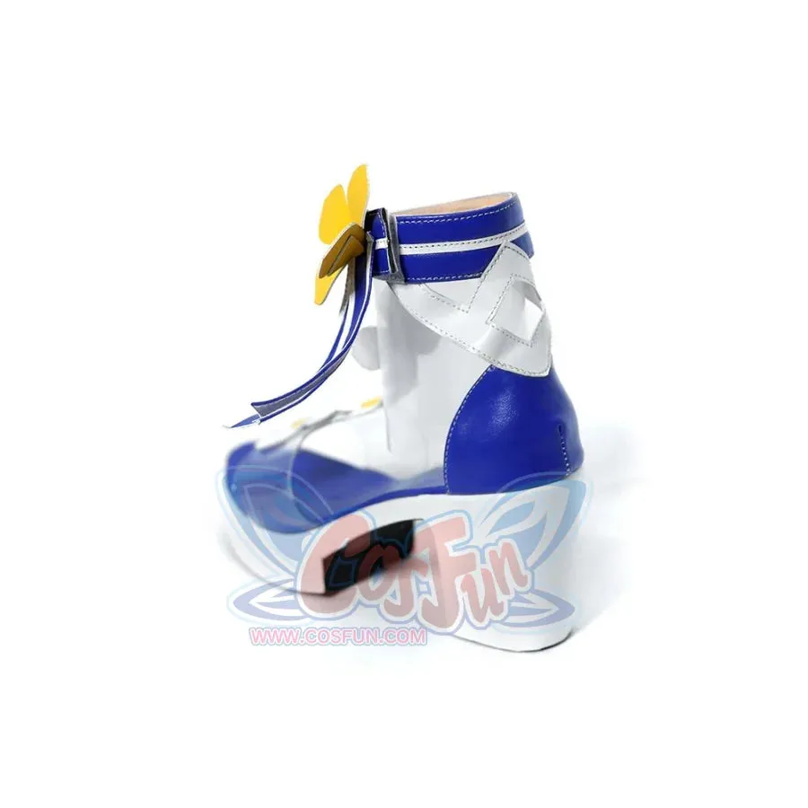 Genshin Impact Barbara Summertime Sparkle Cosplay Shoes High Heels C00498