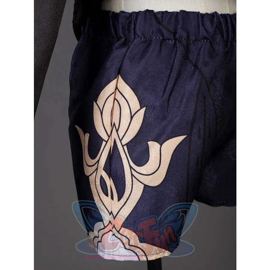 Genshin Impact Black Furina Hydro Archon Cosplay Costume C08739E  B