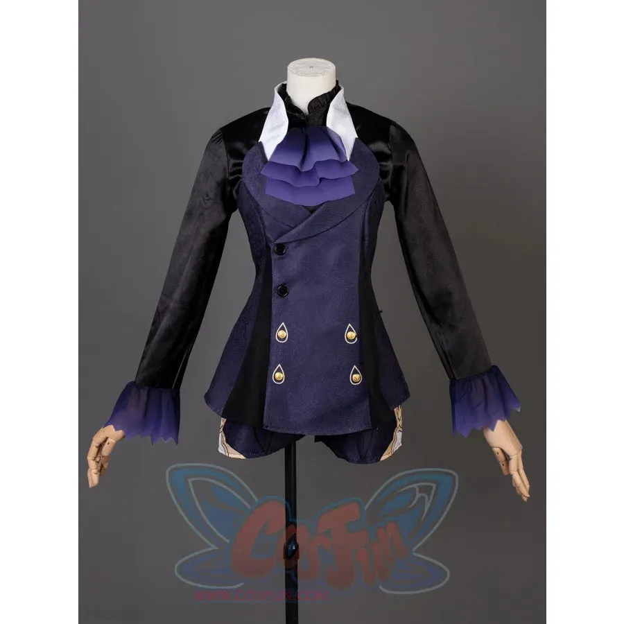 Genshin Impact Black Furina Hydro Archon Cosplay Costume C08739E  B