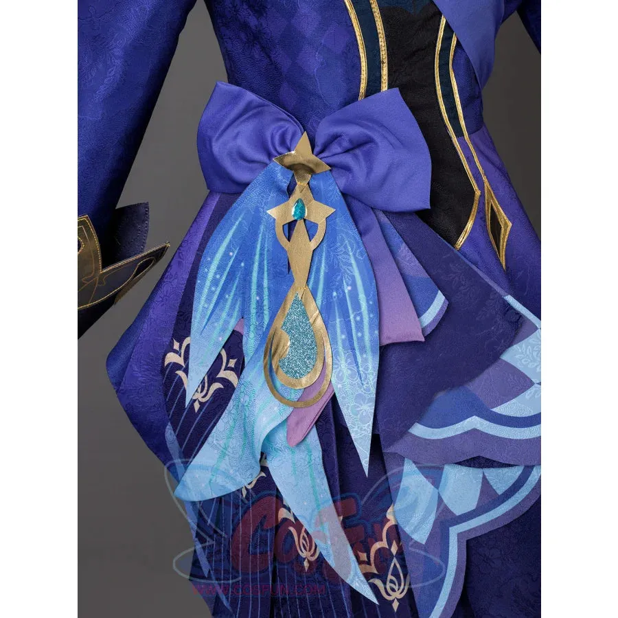 Genshin Impact Black Furina Hydro Archon Cosplay Costume C08739E  B