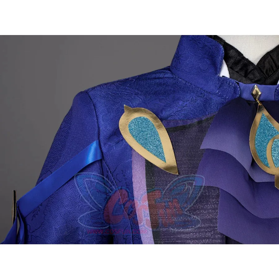 Genshin Impact Black Furina Hydro Archon Cosplay Costume C08739E  B