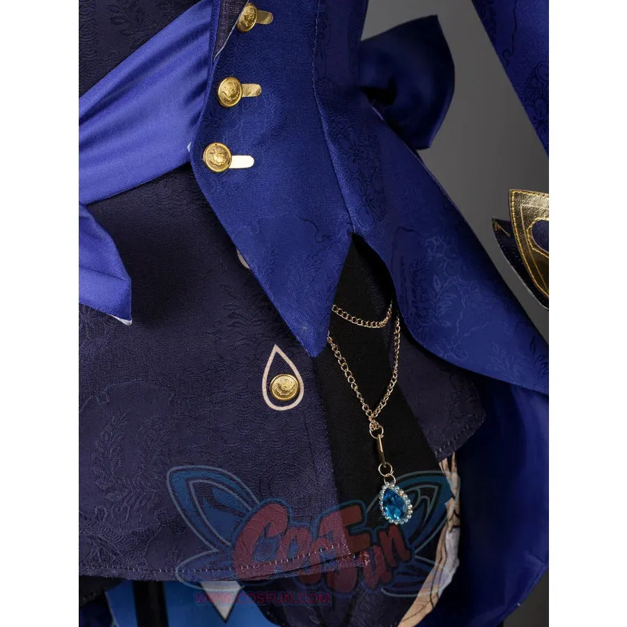 Genshin Impact Black Furina Hydro Archon Cosplay Costume C08739E  B