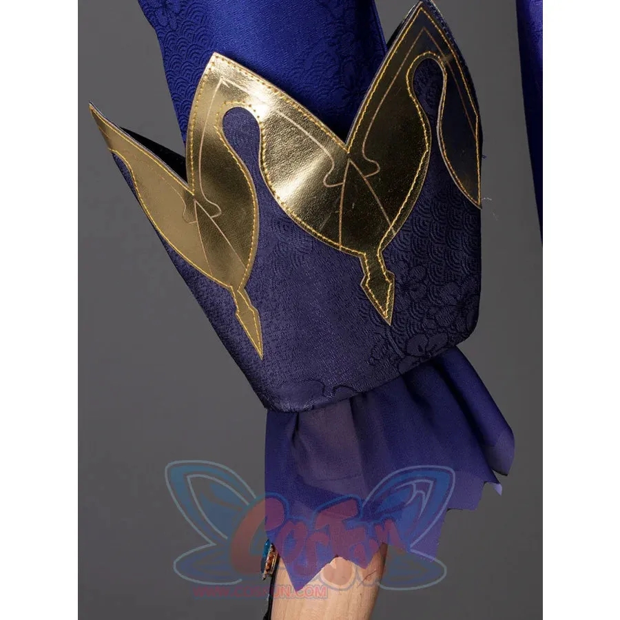 Genshin Impact Black Furina Hydro Archon Cosplay Costume C08739E  B