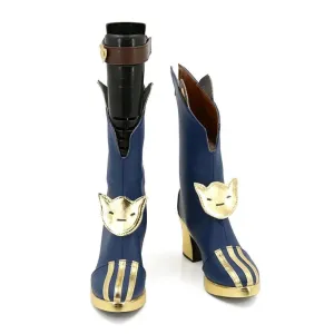 Genshin Impact Diona Cosplay Shoes Women Boots C00100