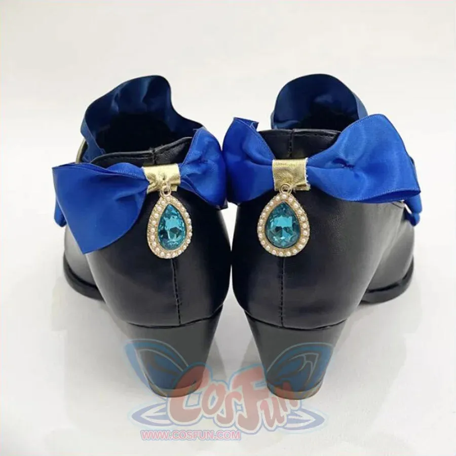 Genshin Impact Furina Hydro Archon Cosplay Shoes C08546