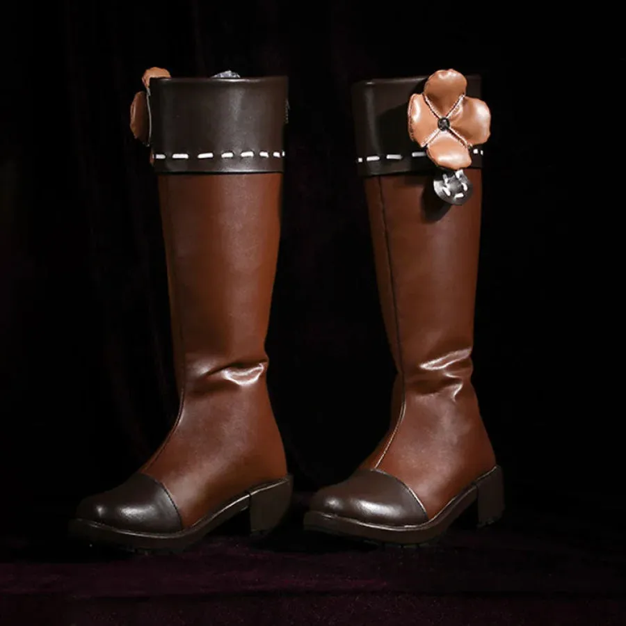 Genshin Impact Klee Cosplay Shoes C02886