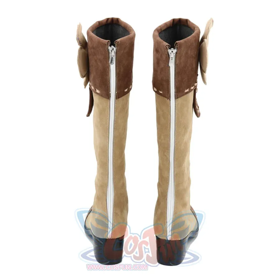 Genshin Impact Klee Cosplay Shoes Women Boots C00106