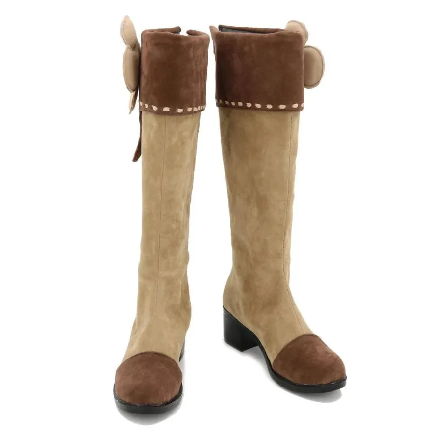 Genshin Impact Klee Cosplay Shoes Women Boots C00106