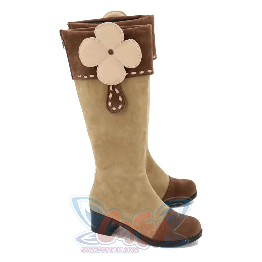 Genshin Impact Klee Cosplay Shoes Women Boots C00106