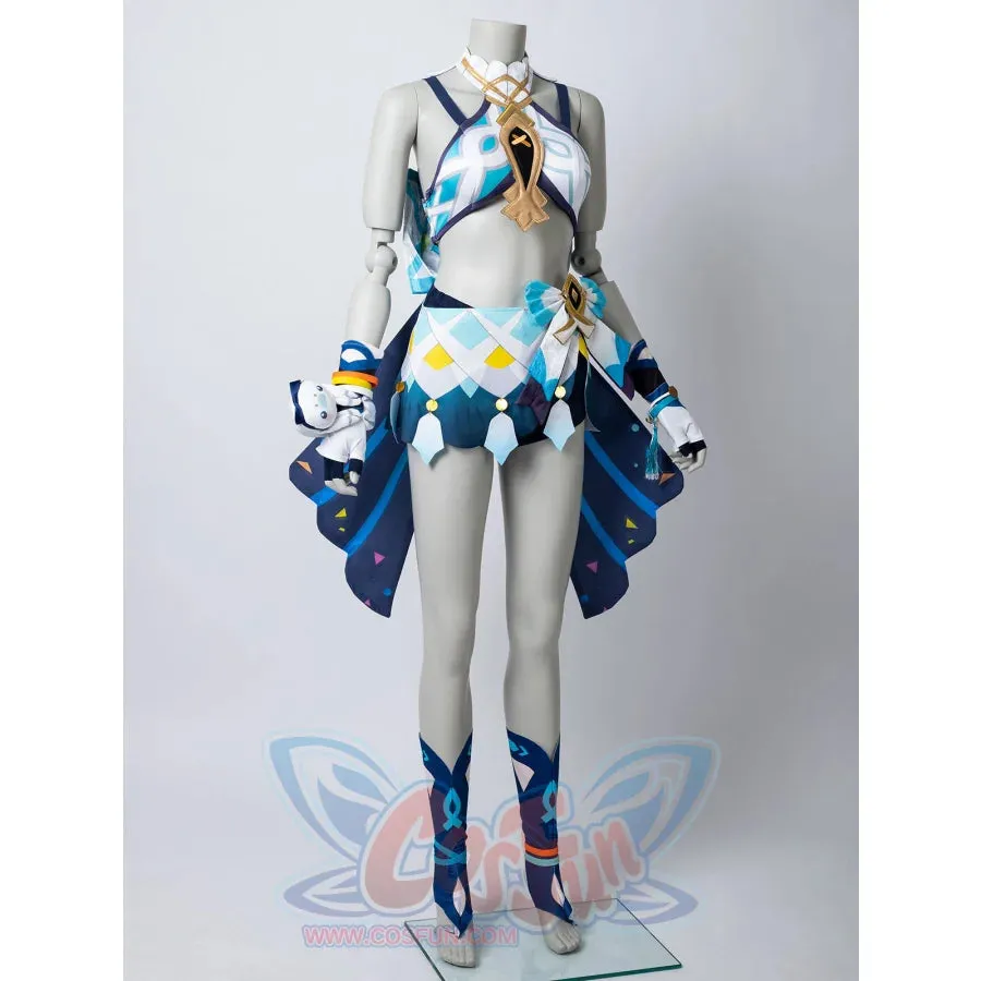 Genshin Impact Mualani Cosplay Costume C09176 B