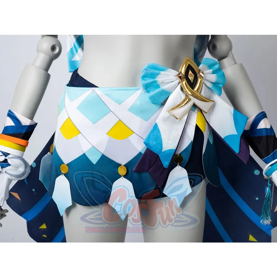 Genshin Impact Mualani Cosplay Costume C09176 B