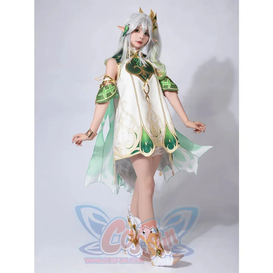 Genshin Impact Nahida/Lesser Lord Kusanali Cosplay Costume C02945  AA