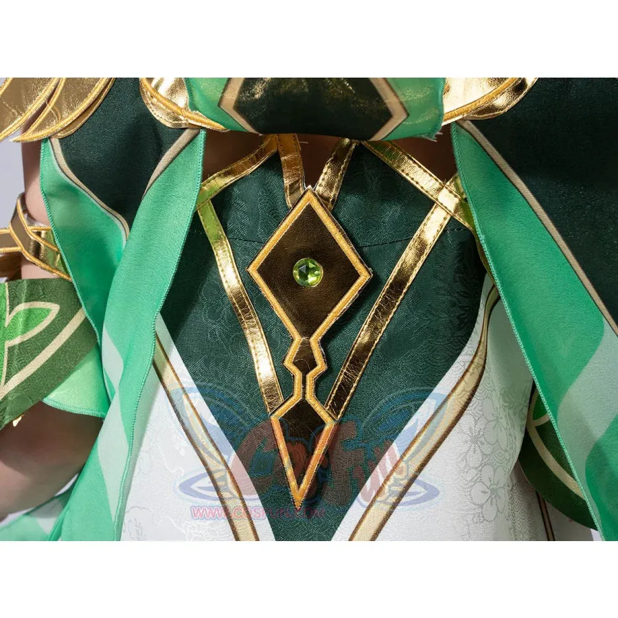Genshin Impact Nahida/Lesser Lord Kusanali Cosplay Costume C02945  AA