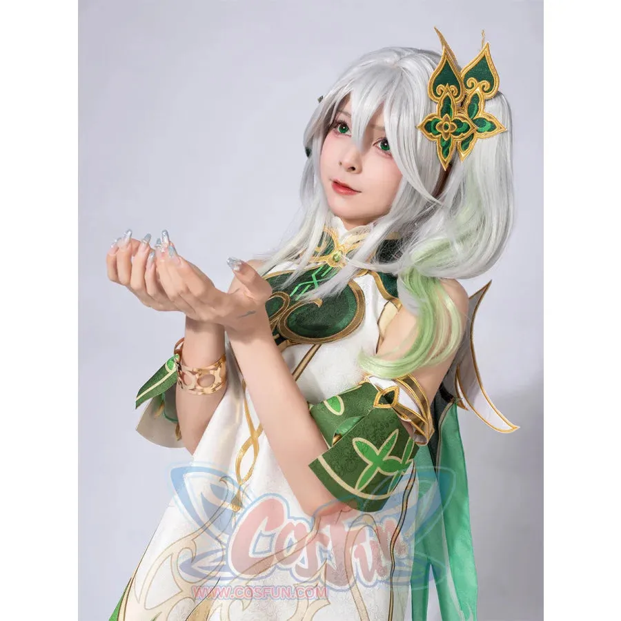 Genshin Impact Nahida/Lesser Lord Kusanali Cosplay Costume C02945  AA