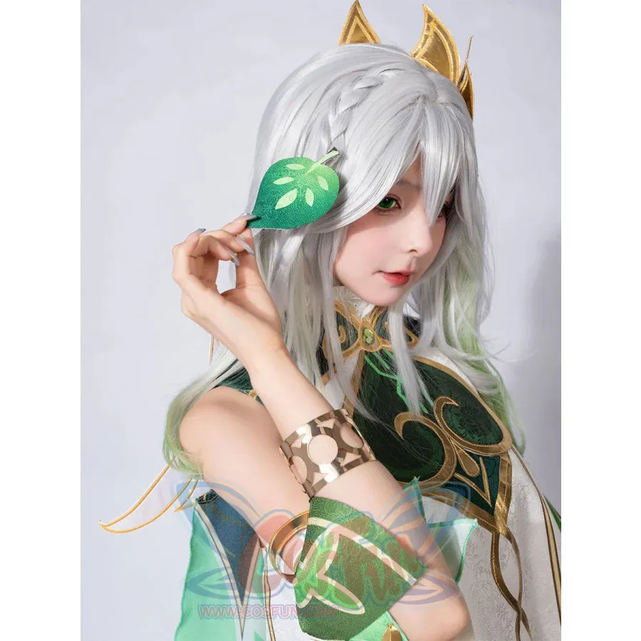 Genshin Impact Nahida/Lesser Lord Kusanali Cosplay Costume C02945  AA