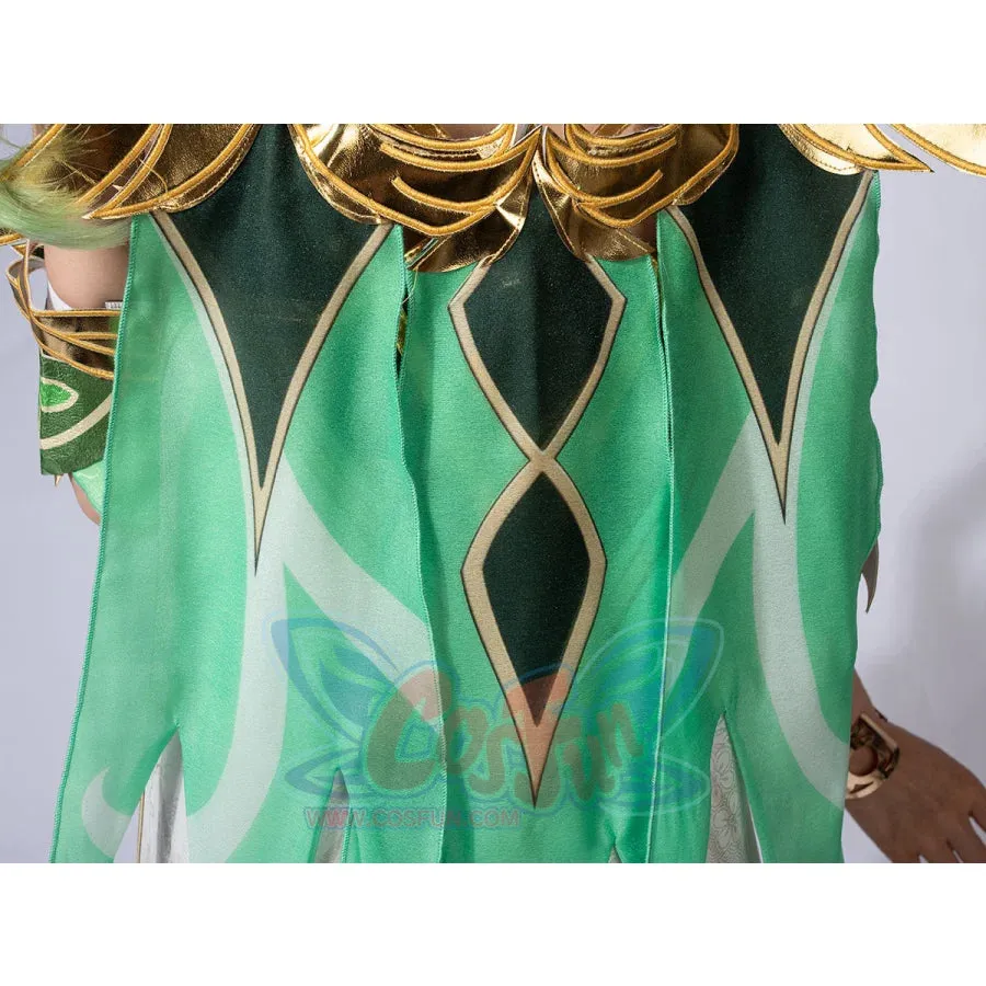 Genshin Impact Nahida/Lesser Lord Kusanali Cosplay Costume C02945  AA
