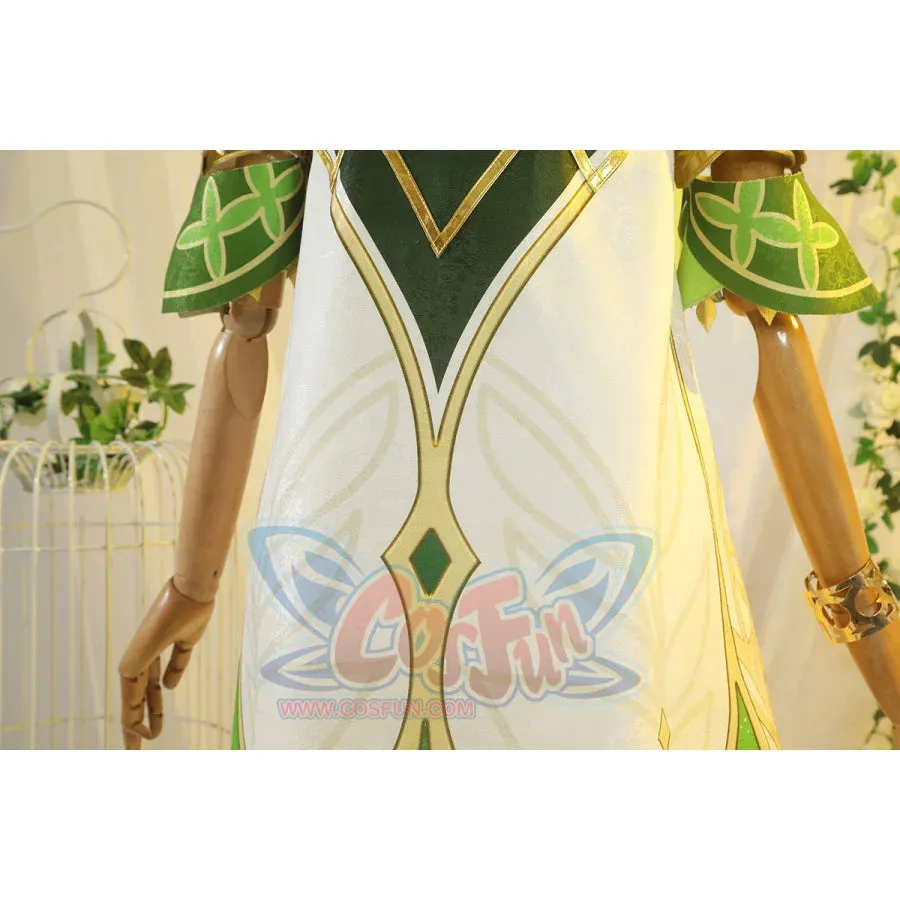 Genshin Impact Nahida/Lesser Lord Kusanali Cosplay Costume C02945  AA