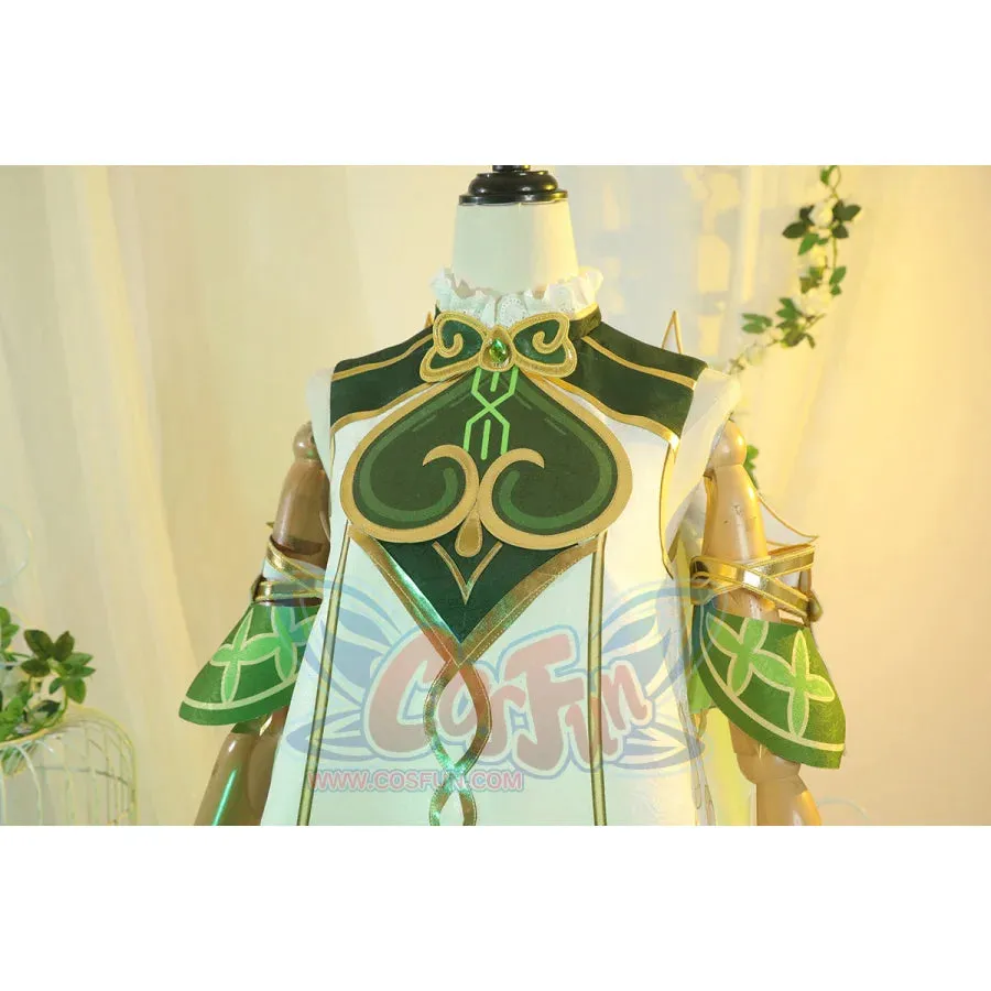 Genshin Impact Nahida/Lesser Lord Kusanali Cosplay Costume C02945  AA