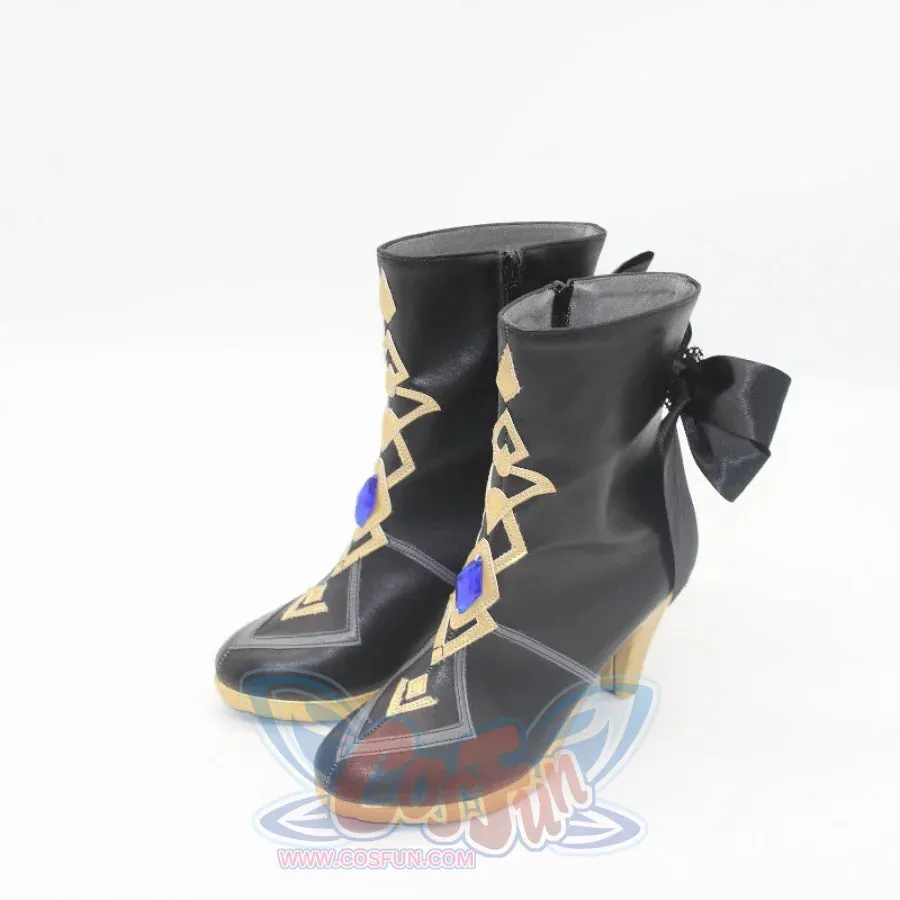Genshin Impact Navia Cosplay Shoes C08592