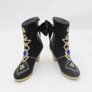 Genshin Impact Navia Cosplay Shoes C08592