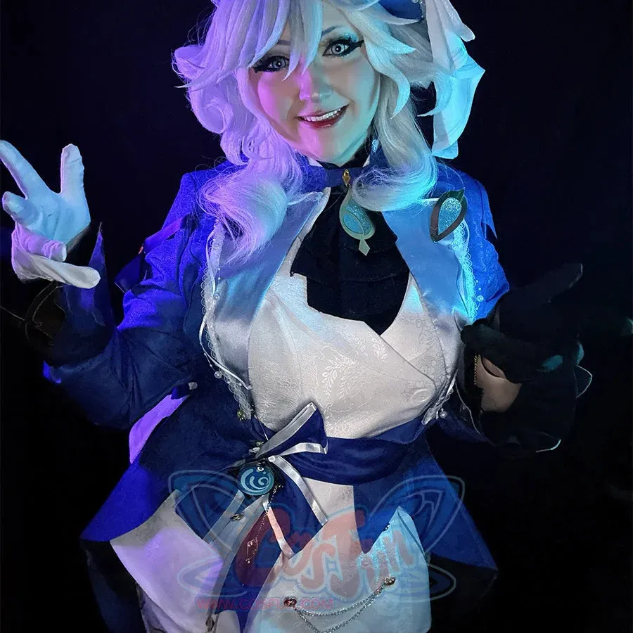 Genshin Impact Pneuma Furina Hydro Archon Cosplay Costume C08310E  B