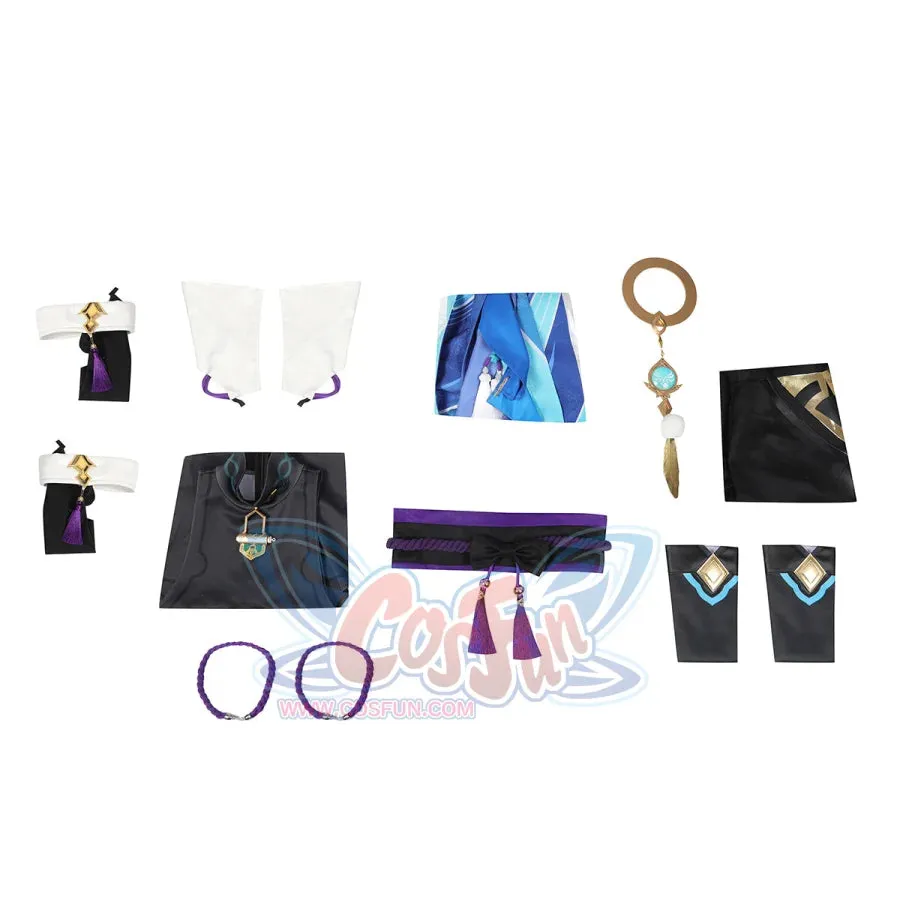 Genshin Impact Scaramouche Wanderer Cosplay Costume C07166  AA