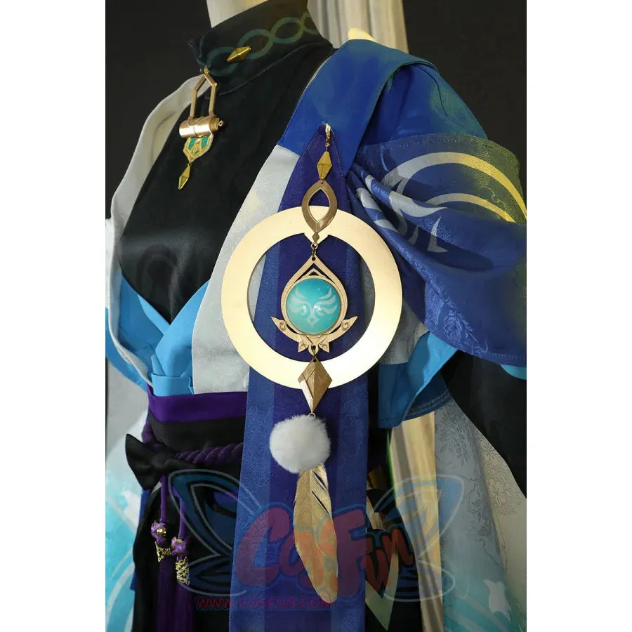 Genshin Impact Scaramouche Wanderer Cosplay Costume C07166  AA