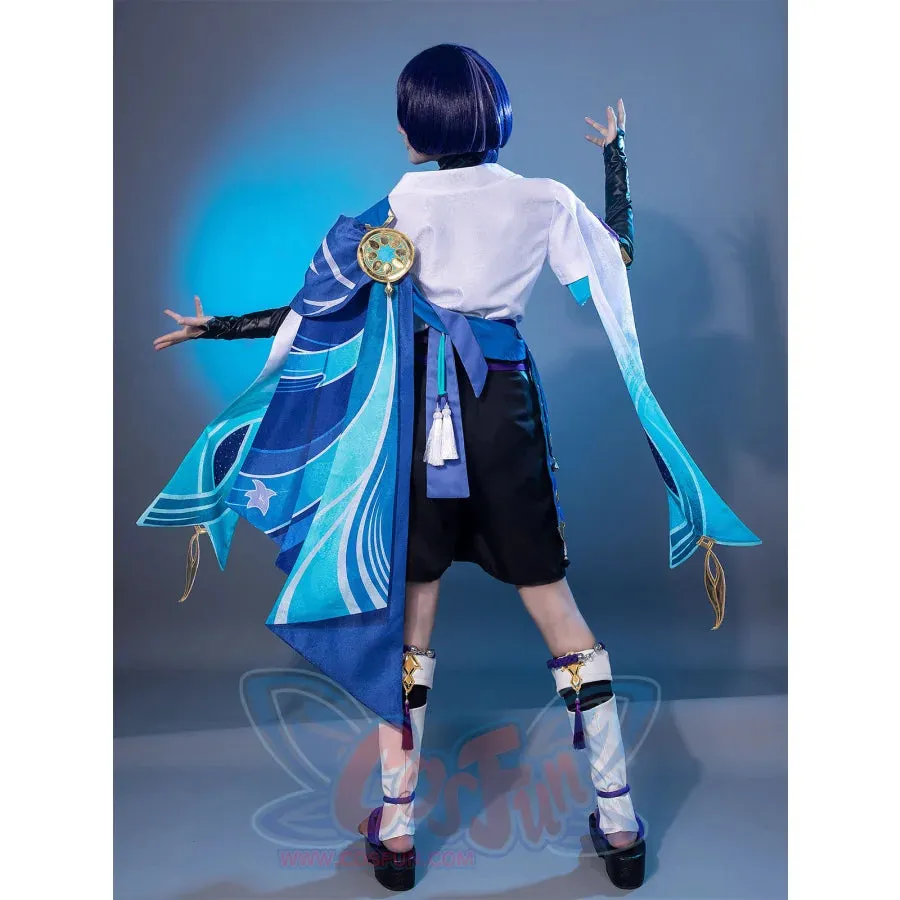 Genshin Impact Scaramouche Wanderer Cosplay Costume C07166  AA