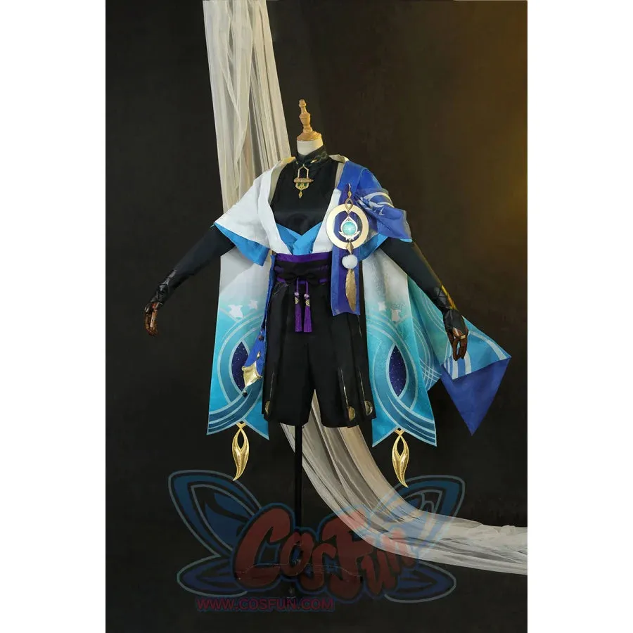 Genshin Impact Scaramouche Wanderer Cosplay Costume C07166  AA