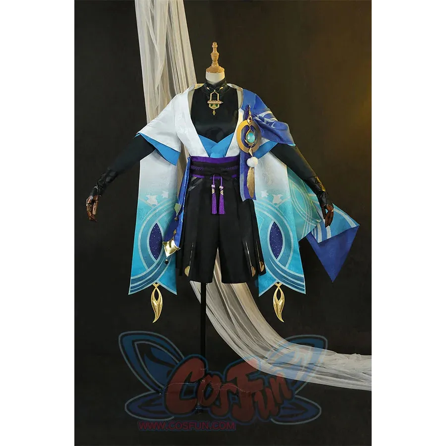 Genshin Impact Scaramouche Wanderer Cosplay Costume C07166  AA