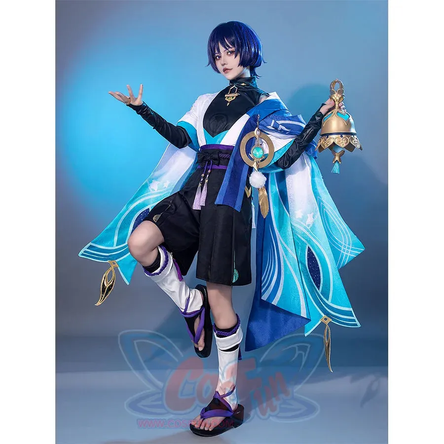 Genshin Impact Scaramouche Wanderer Cosplay Costume C07166  AA
