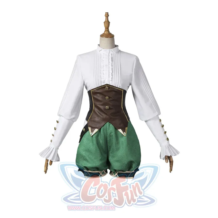 Genshin Impact Venti Barbatos Cosplay Costume Jacquard Version C00442  AA