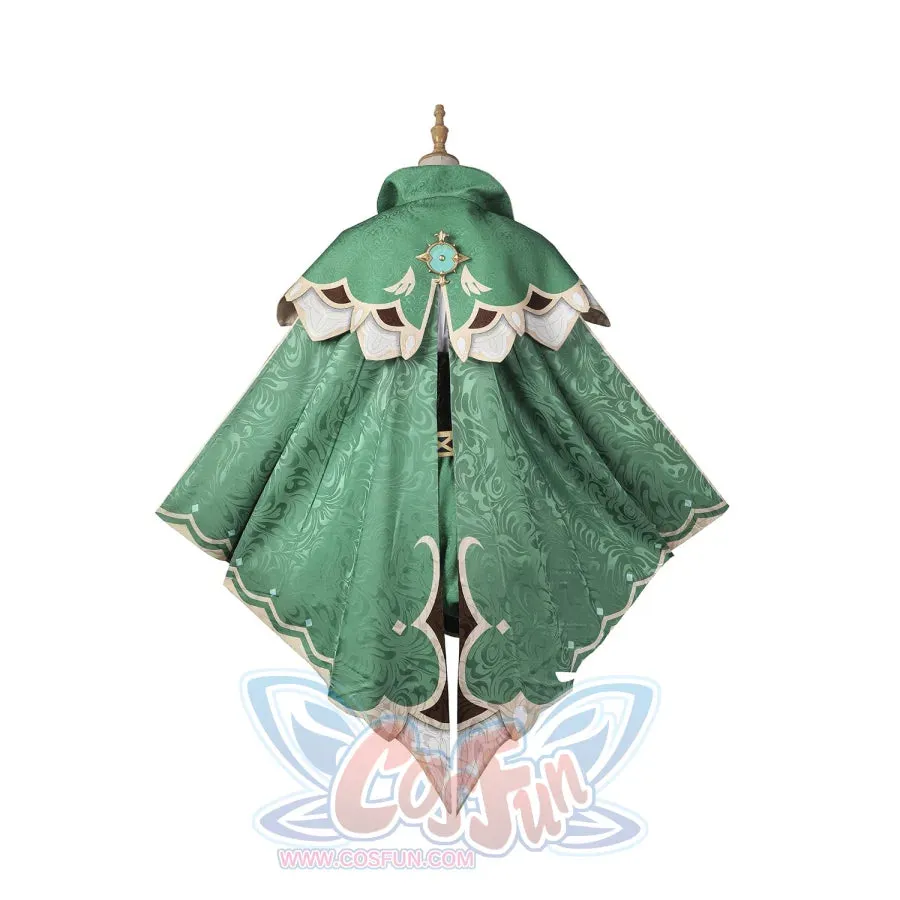 Genshin Impact Venti Barbatos Cosplay Costume Jacquard Version C00442  AA