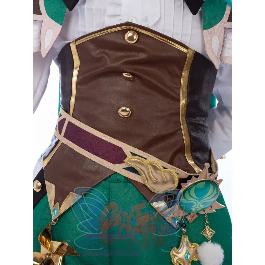 Genshin Impact Venti Barbatos Cosplay Costume Jacquard Version C00442  AA