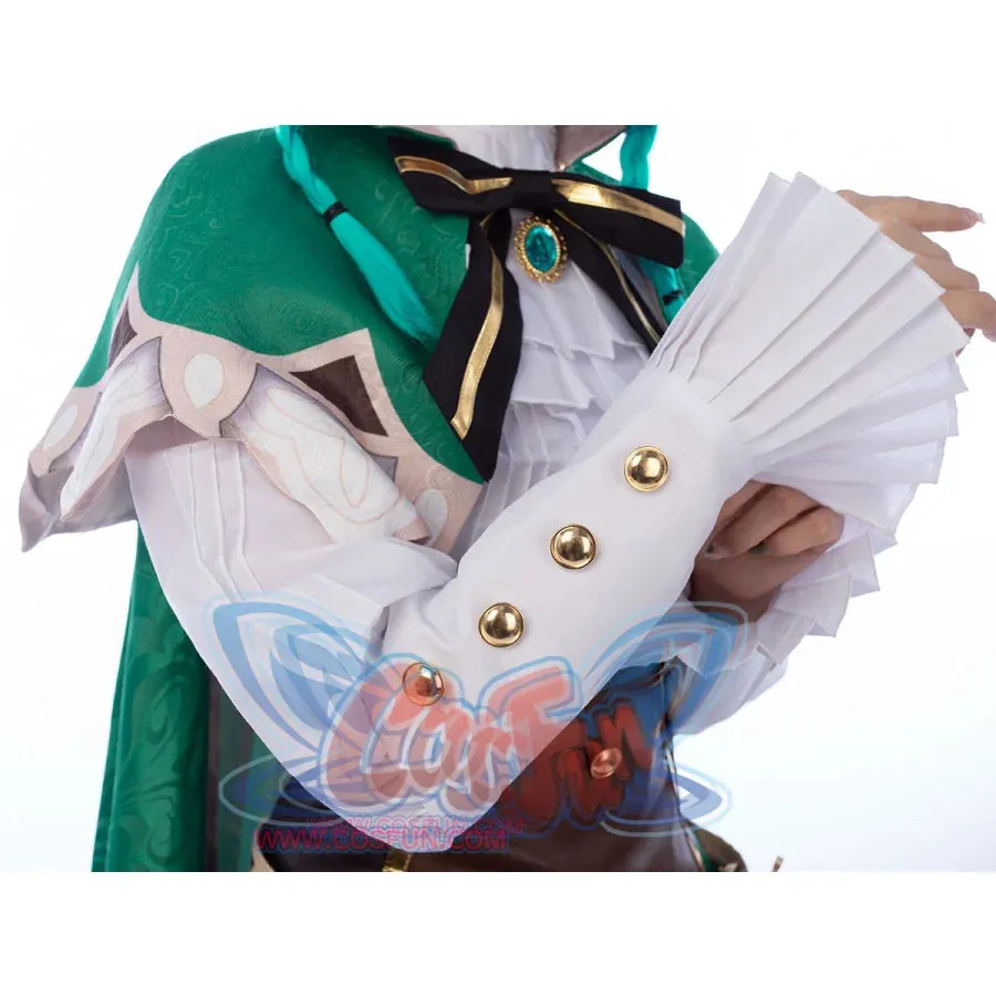 Genshin Impact Venti Barbatos Cosplay Costume Jacquard Version C00442  AA