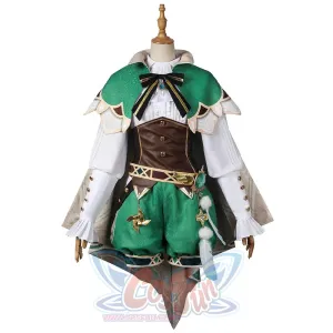 Genshin Impact Venti Barbatos Cosplay Costume Jacquard Version C00442  AA
