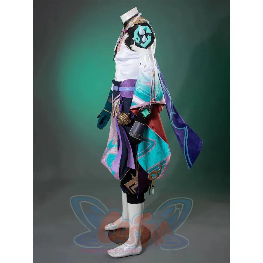 Genshin Impact Xiao Cosplay Costume/Shoes C07487  AAA