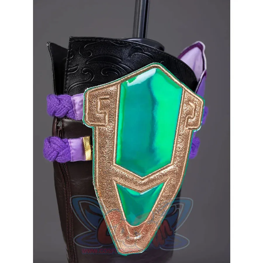 Genshin Impact Xiao Cosplay Costume/Shoes C07487  AAA