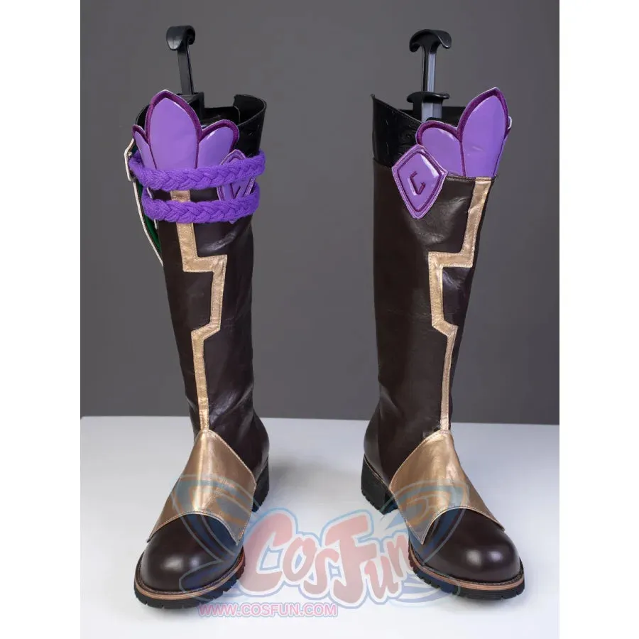 Genshin Impact Xiao Cosplay Costume/Shoes C07487  AAA
