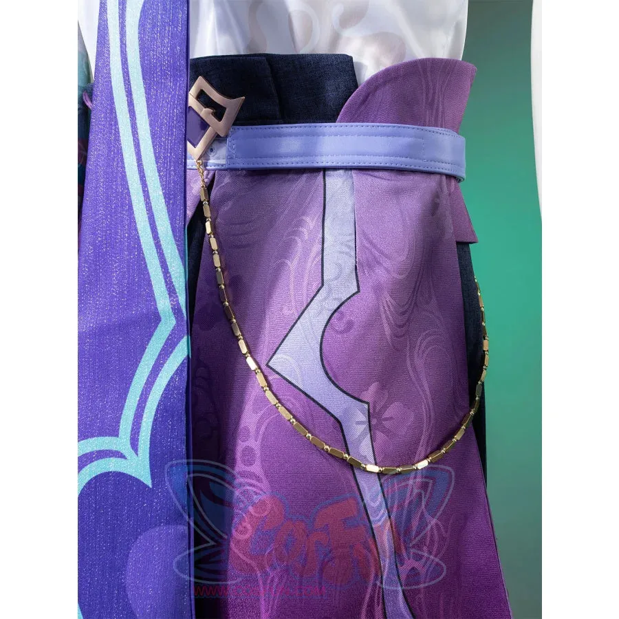 Genshin Impact Xiao Cosplay Costume/Shoes C07487  AAA