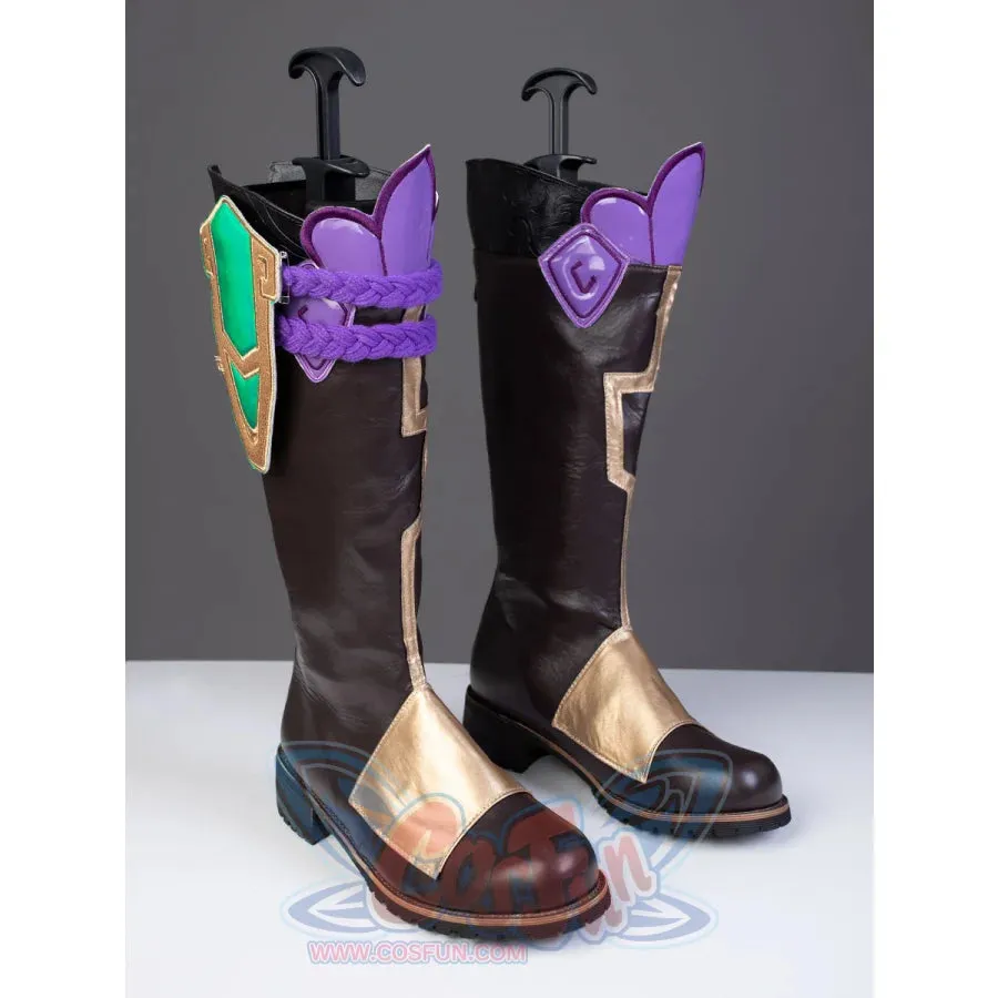 Genshin Impact Xiao Cosplay Costume/Shoes C07487  AAA