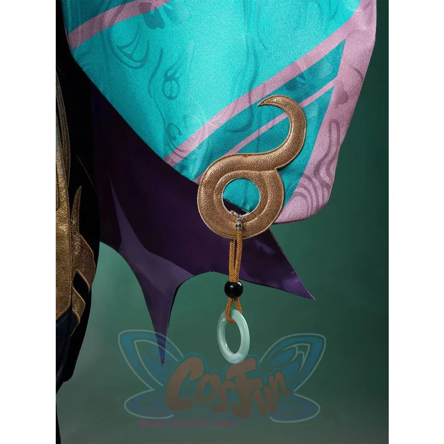 Genshin Impact Xiao Cosplay Costume/Shoes C07487  AAA