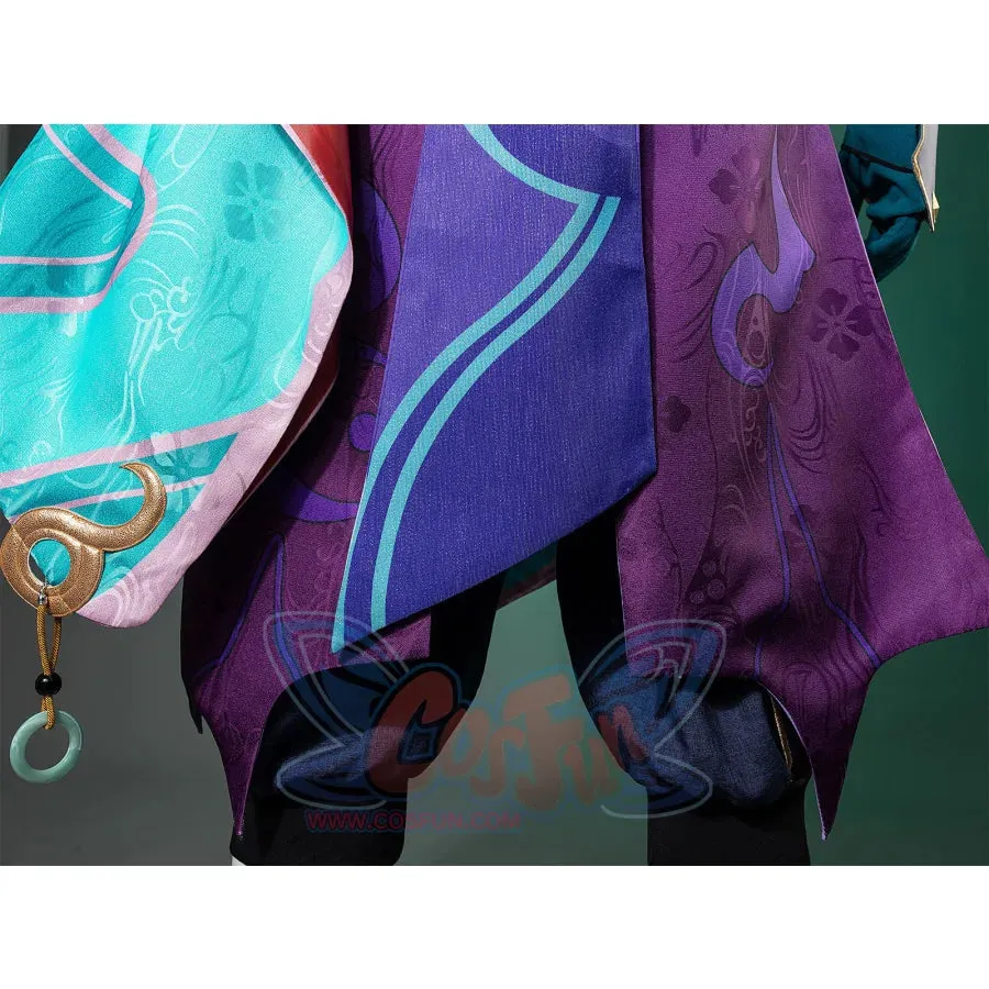 Genshin Impact Xiao Cosplay Costume/Shoes C07487  AAA