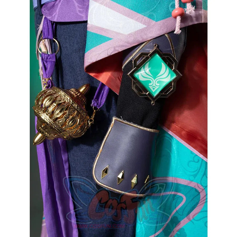 Genshin Impact Xiao Cosplay Costume/Shoes C07487  AAA