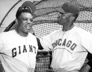 Giants WILLIE MAYS MONTE IRVIN  1449